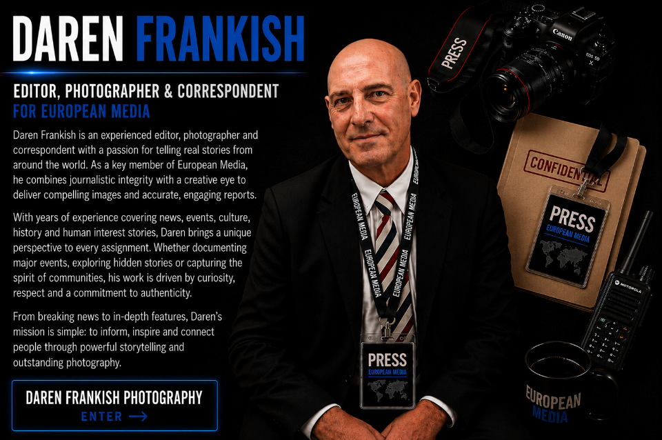 European Media independent journalism and documentary photography covering history, travel, culture and major events across the UK and Europe.